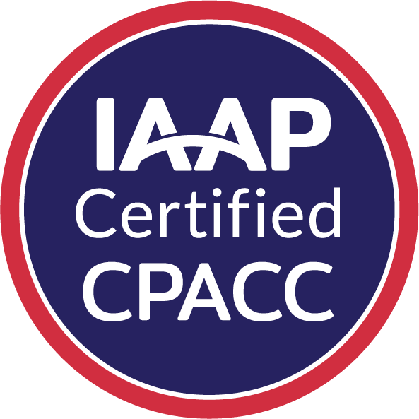 IAAP CPACC Certified